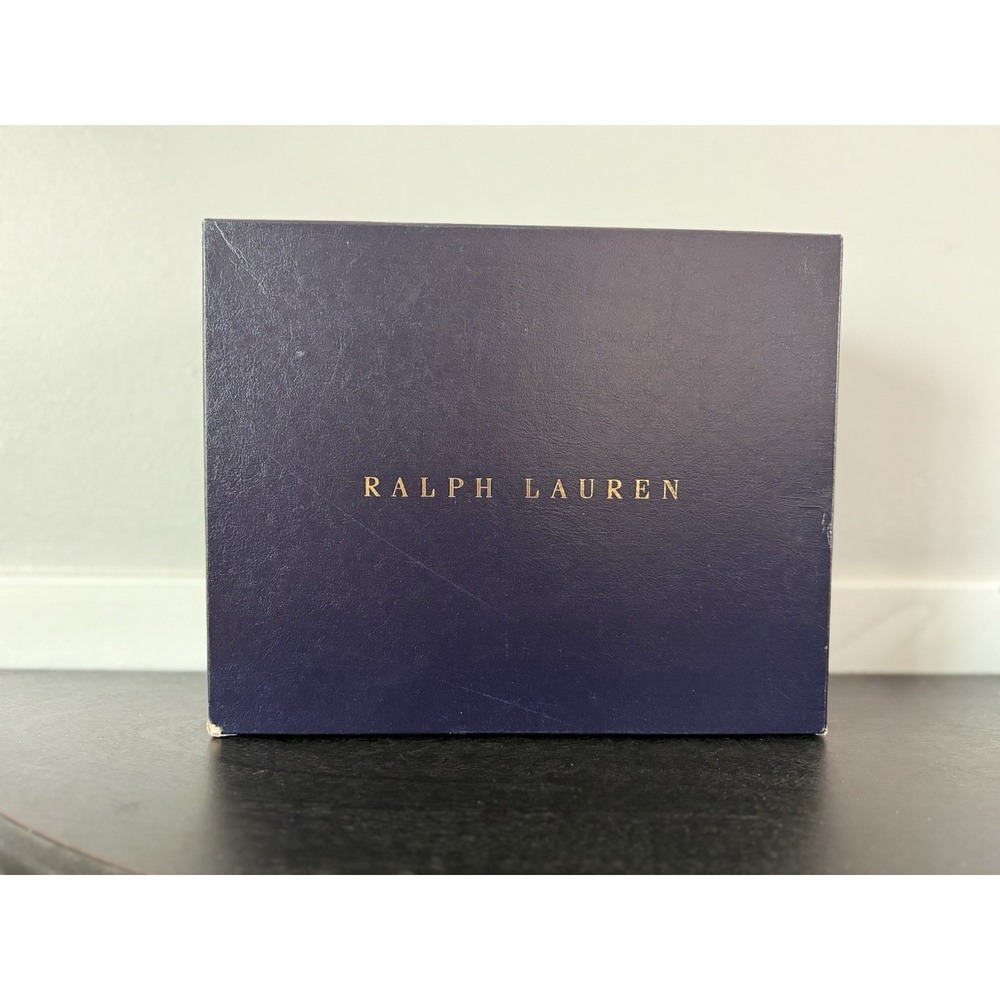 Women's New In Box Ralph Lauren Purple Label Kellsie‎ Gold Sequins Heels 8.5
